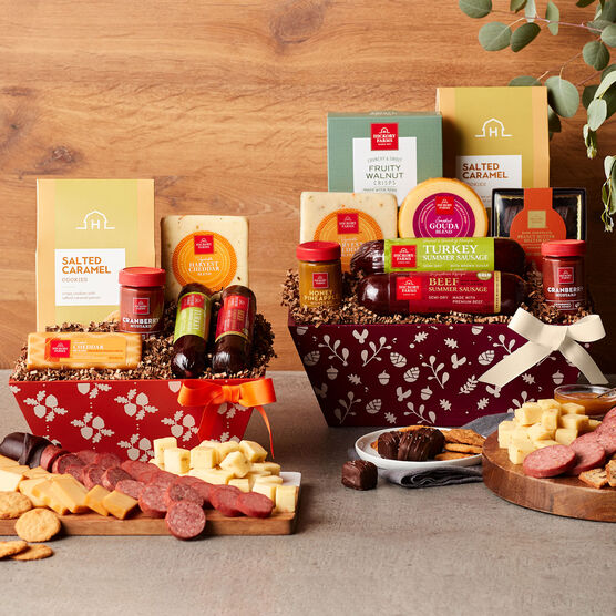 Harvest Flavors Gift Basket Party Spread