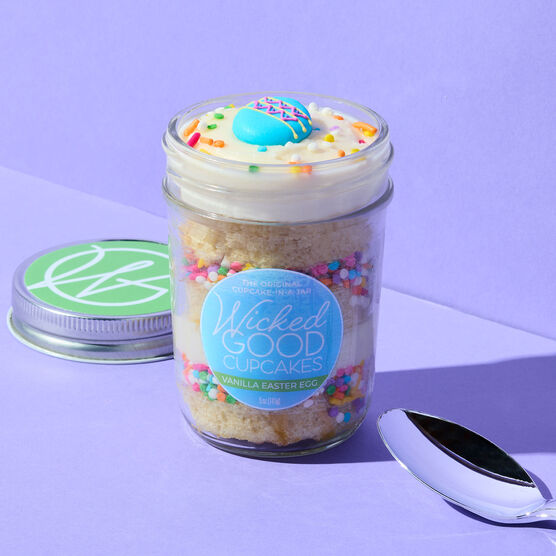 Vanilla Easter Egg Cupcake Jar