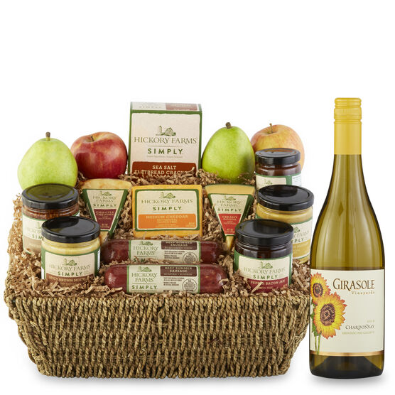 Simply Gift Basket Includes All Natural Sausages Cheeses Mustards Spreads Ers