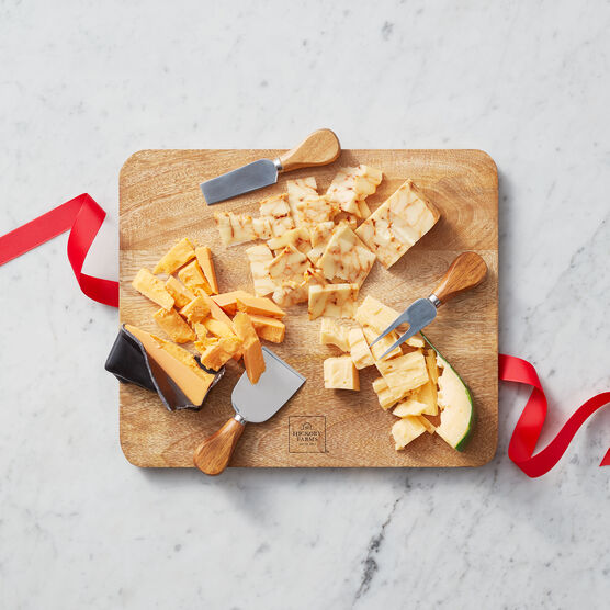 Alternate view of Mango Wood Cheese Board Set