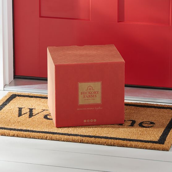 Red Hickory Farms Branded Shipping Box