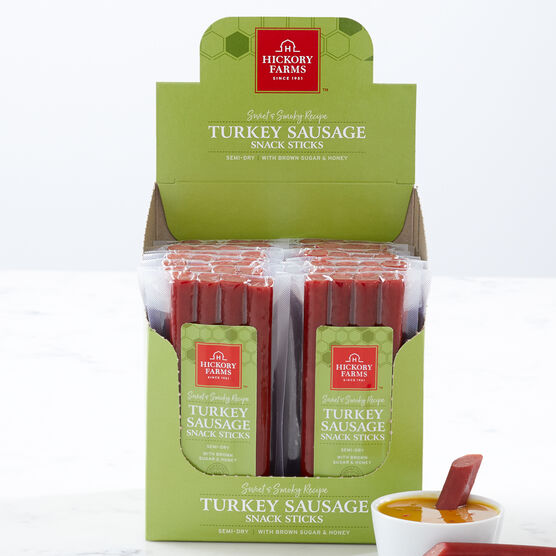 Hickory Farms Farmhouse Summer Sausage 3-Pack, 10 ounces each | Great for  Snacking, Entertaining, Charcuterie, Ready to Eat, High Protein, Low Carb