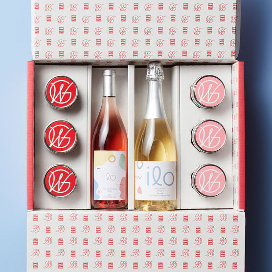 Cupcake 6-Pack & Rosé + Moscato