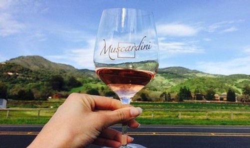 Wine Glass that says Muscardini - 10 Things to Do With Dad