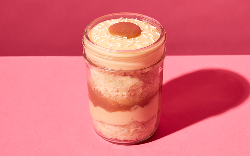 Salted Caramel Cupcake Jar
