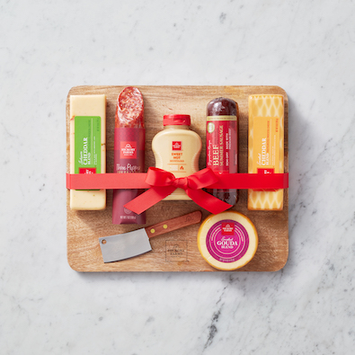 Classic Bites & Board Gift Set and Cheese Favorites & Board Gift Box