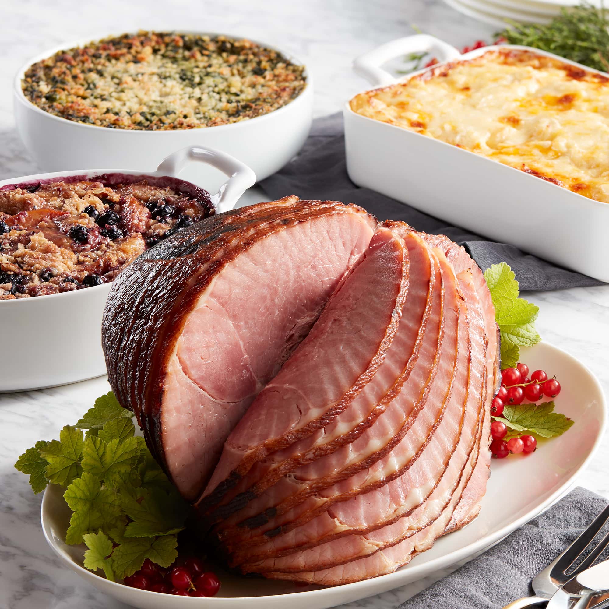 Deluxe Holiday Ham Dinner