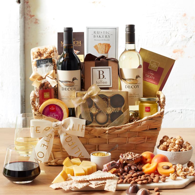  Taste of California Gift Ideas - Decoy Sonoma Wine Gift Basket