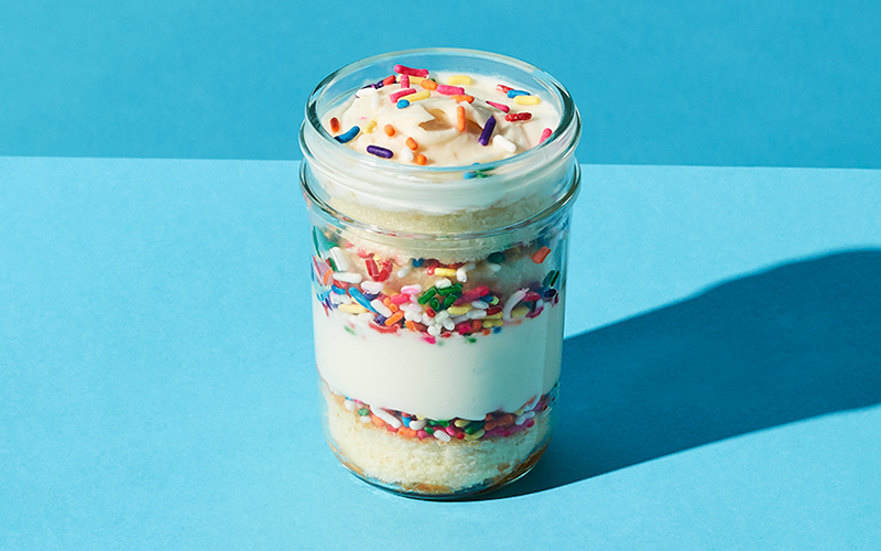 Vanilla Sprinkle Cupcake Jar