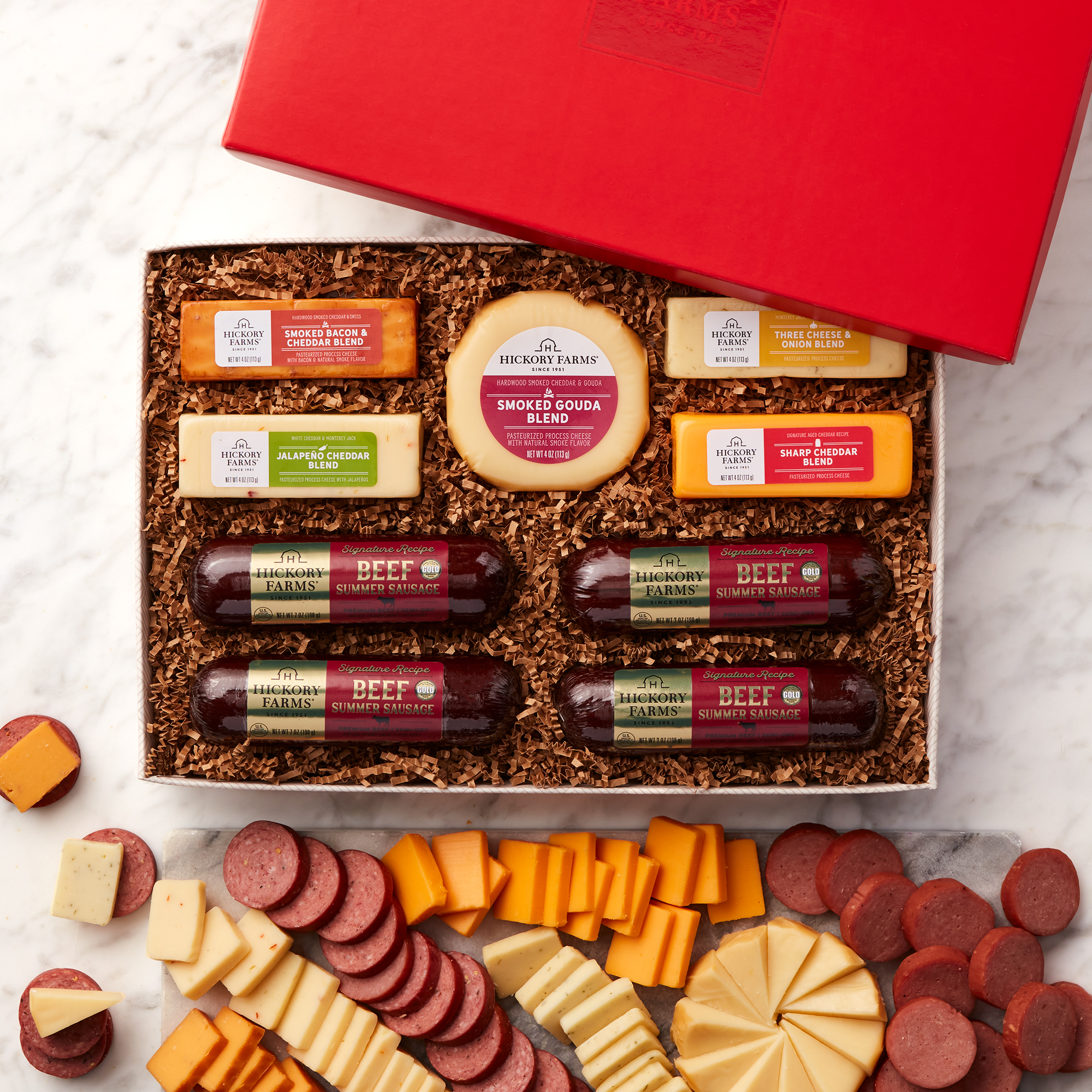 Cheese and Sausage Lover's Gift Box