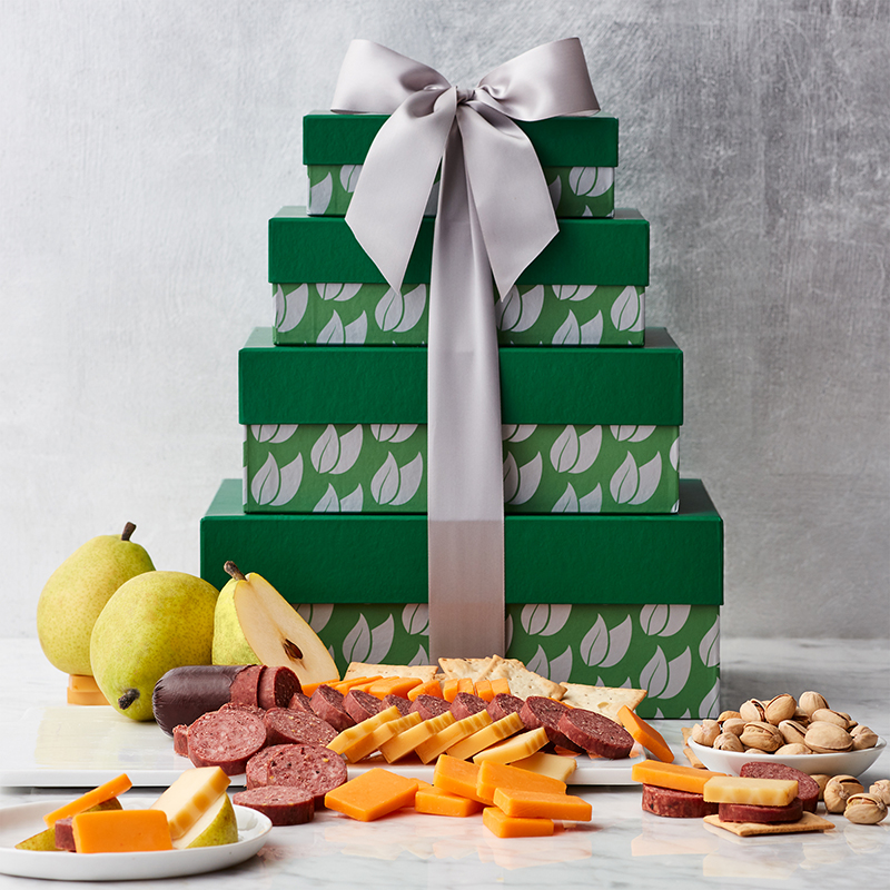 Fruit & Snack Gift Tower