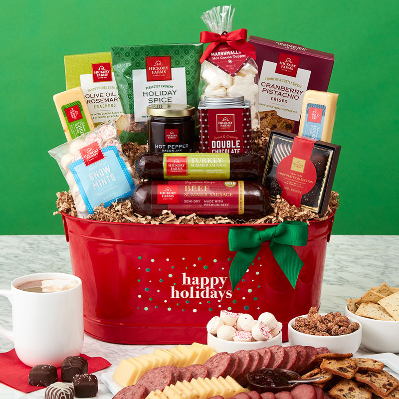Holiday Party Time Gift Basket