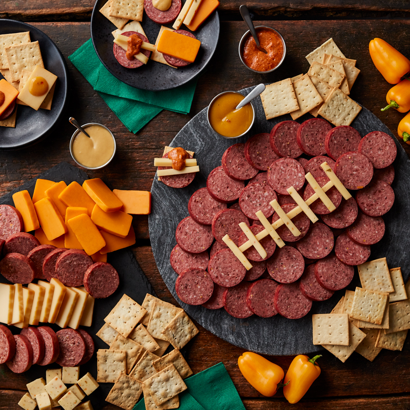 Ultimate Game Day Watch Party - Football Charcuterie