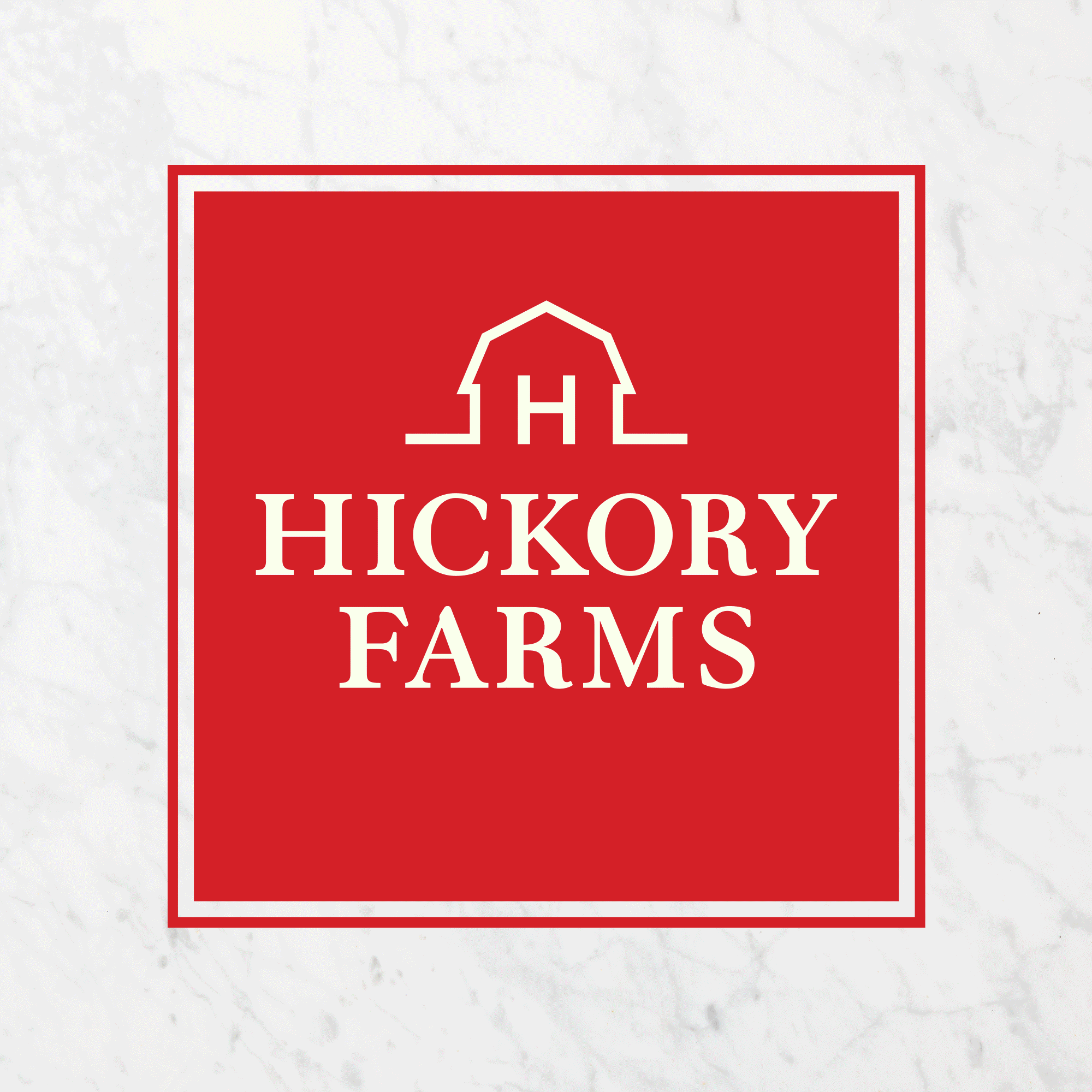 Classic Bites & Board Gift Set - GIF - Shows Hickory Farm Logo then show a charcuterie board with moving sausage and cheese