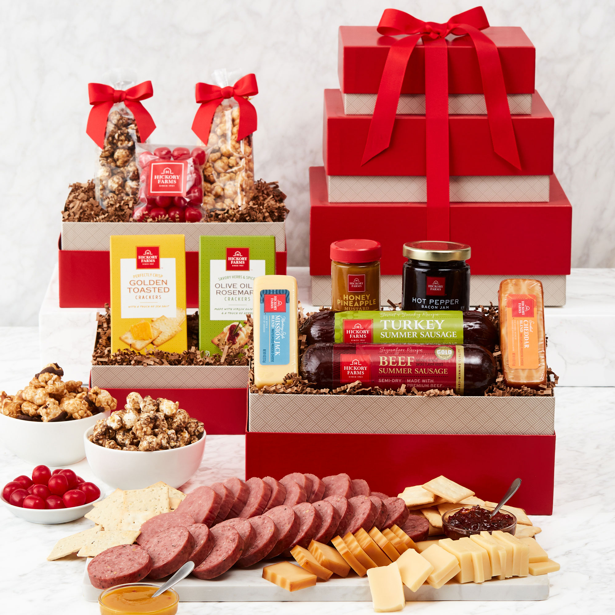 Premium Sweet & Savory Gift Tower