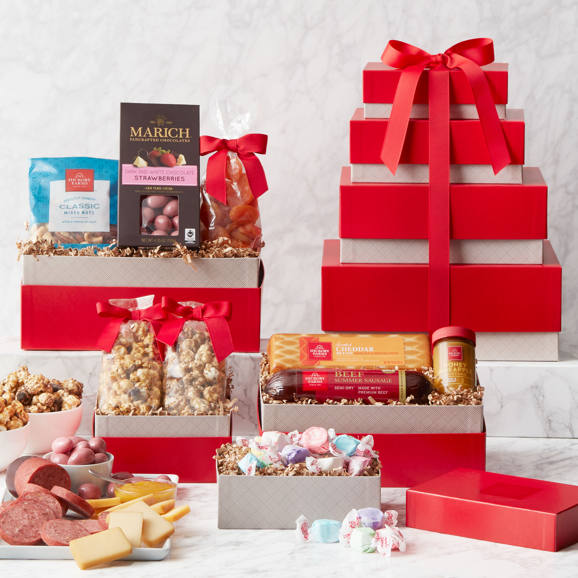 Celebration Gift Tower | Hickory Farms