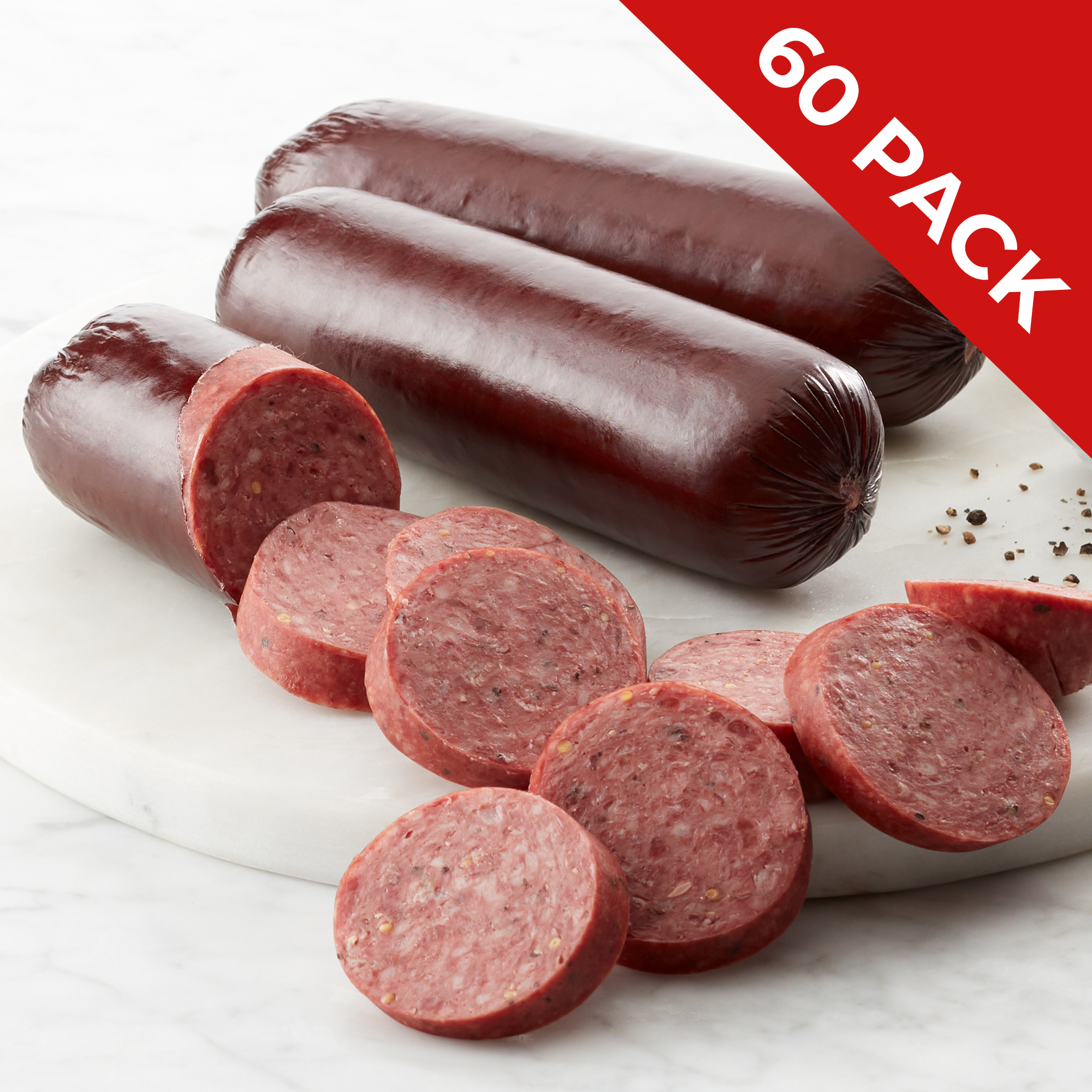 Signature Beef Summer Sausage 60-Pack