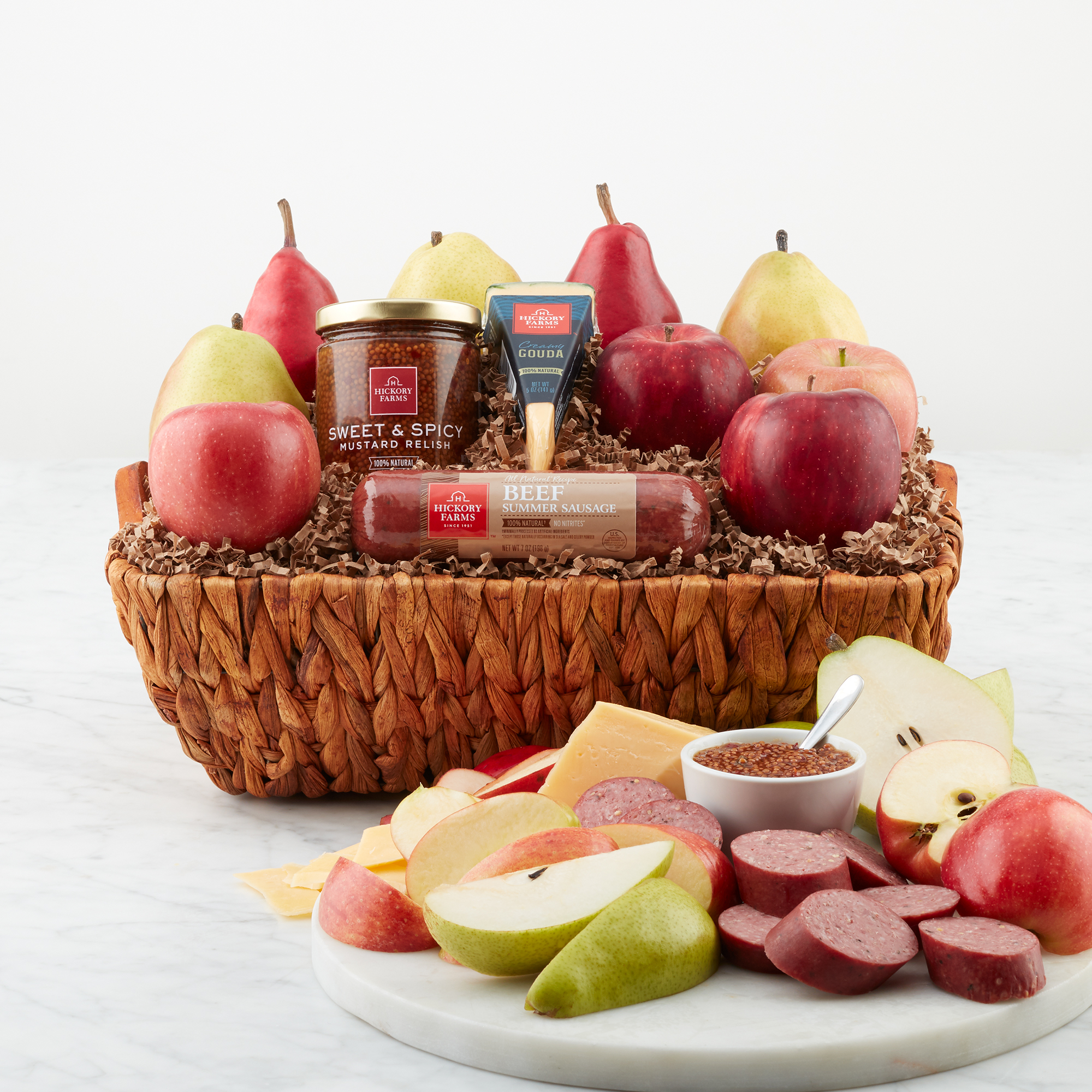 Harvest Favorites Gift Basket Hickory Farms