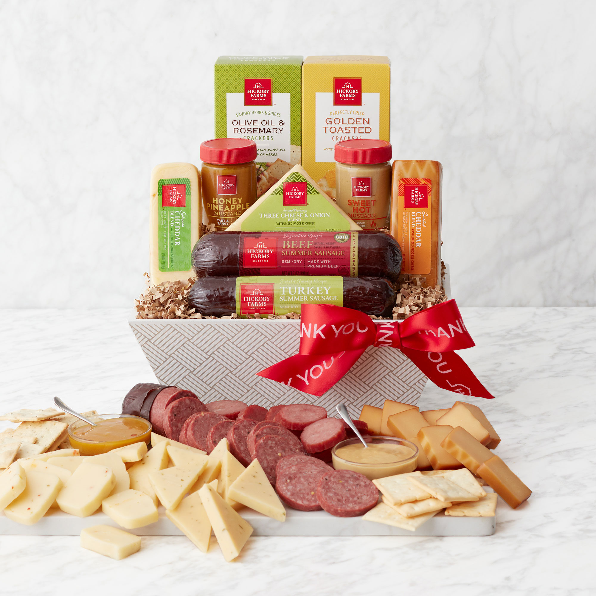 Signature Flavors Gift Basket - 49.99 USD, Hickory Farms