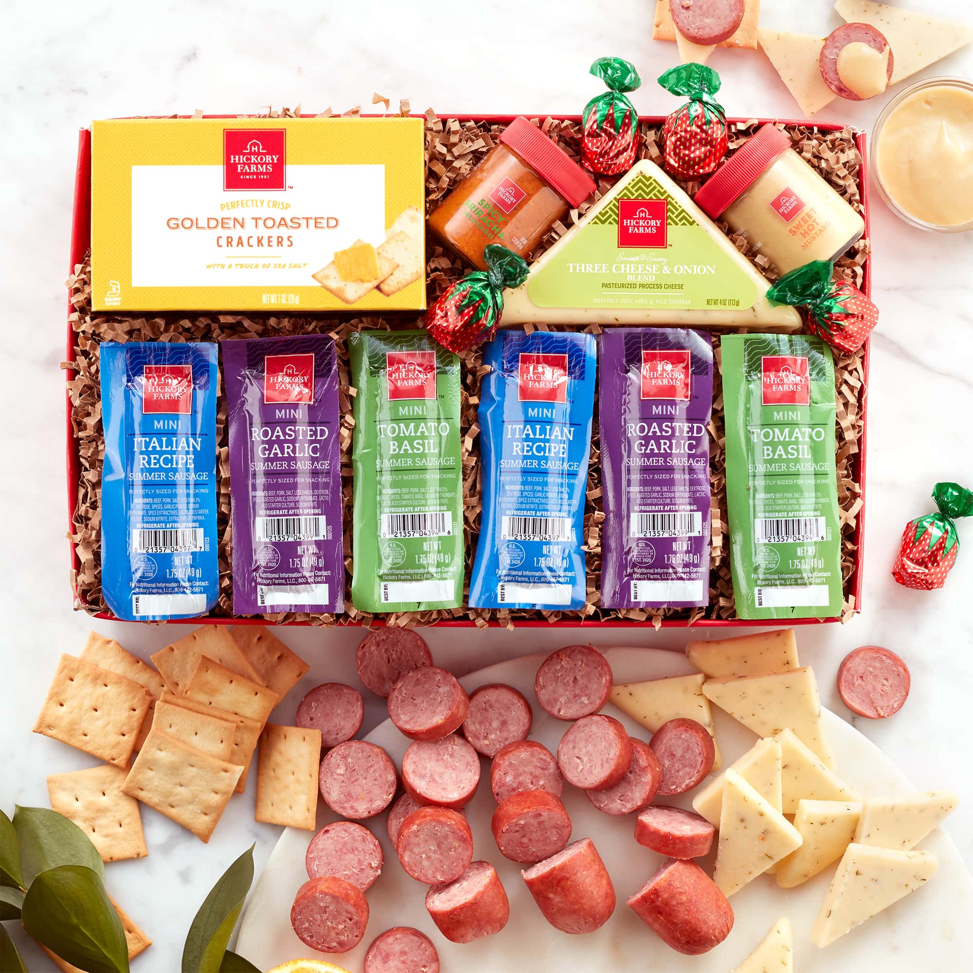 Snack Size Sausage Sampler