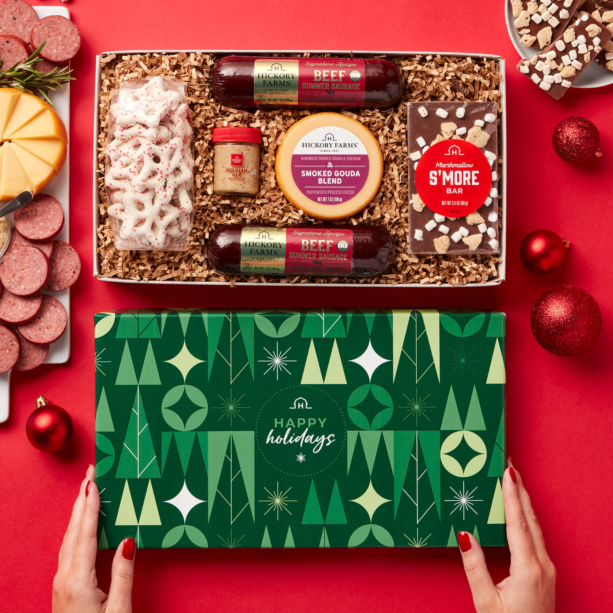 Happy Holiday Flavors Gift Box | Hickory Farms