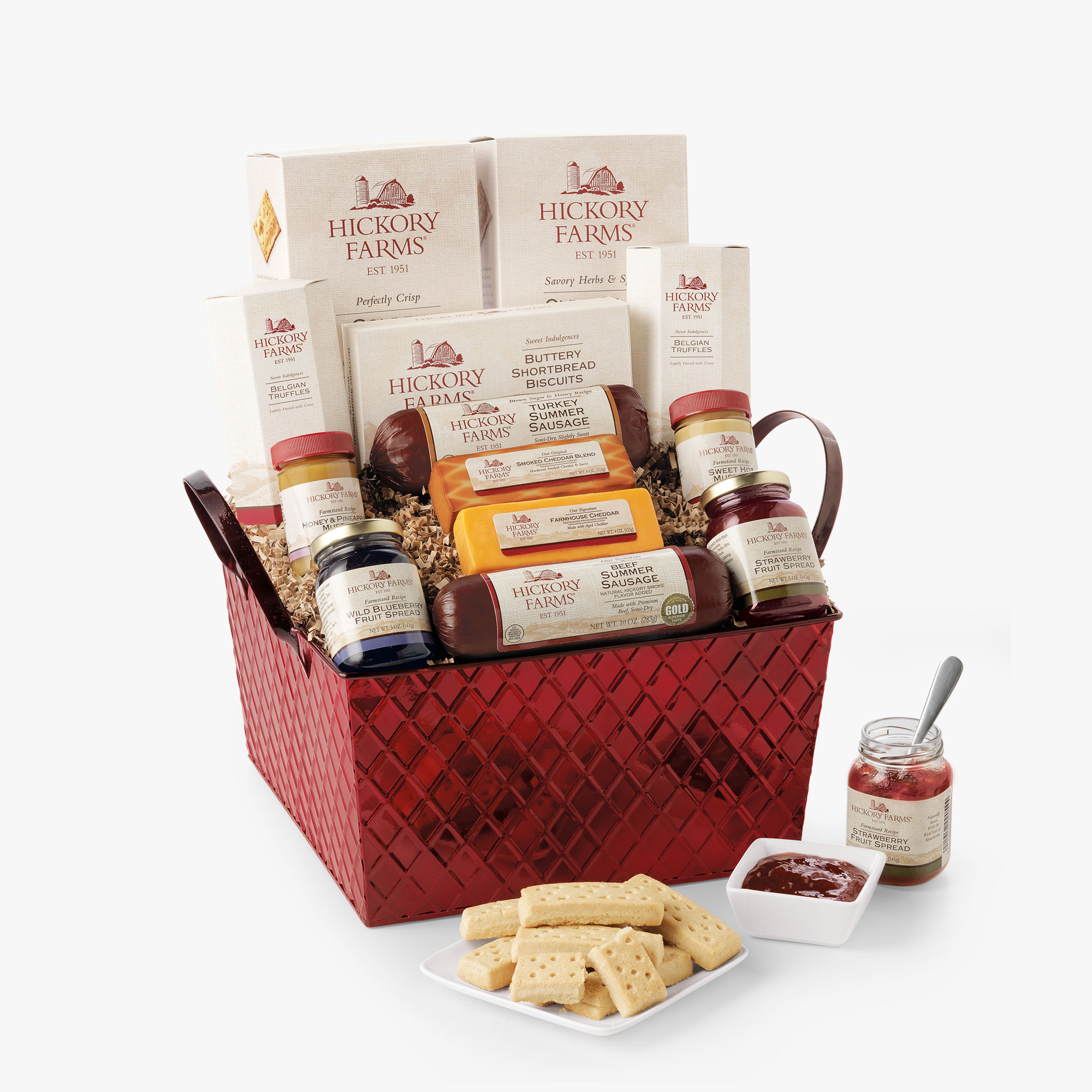 Savory & Sweet Holiday Gift Basket | 