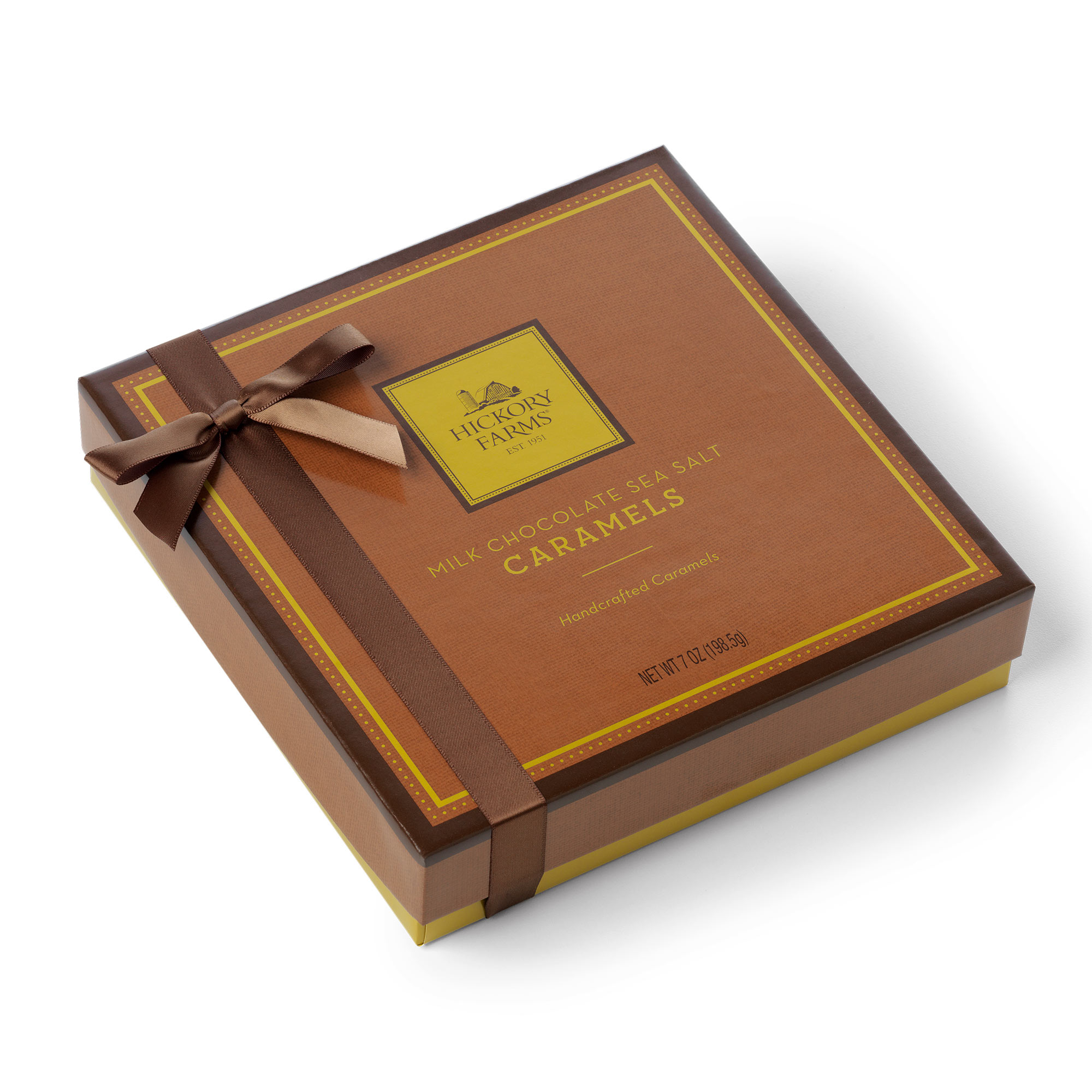 14 count milk chocolate sea salt caramels