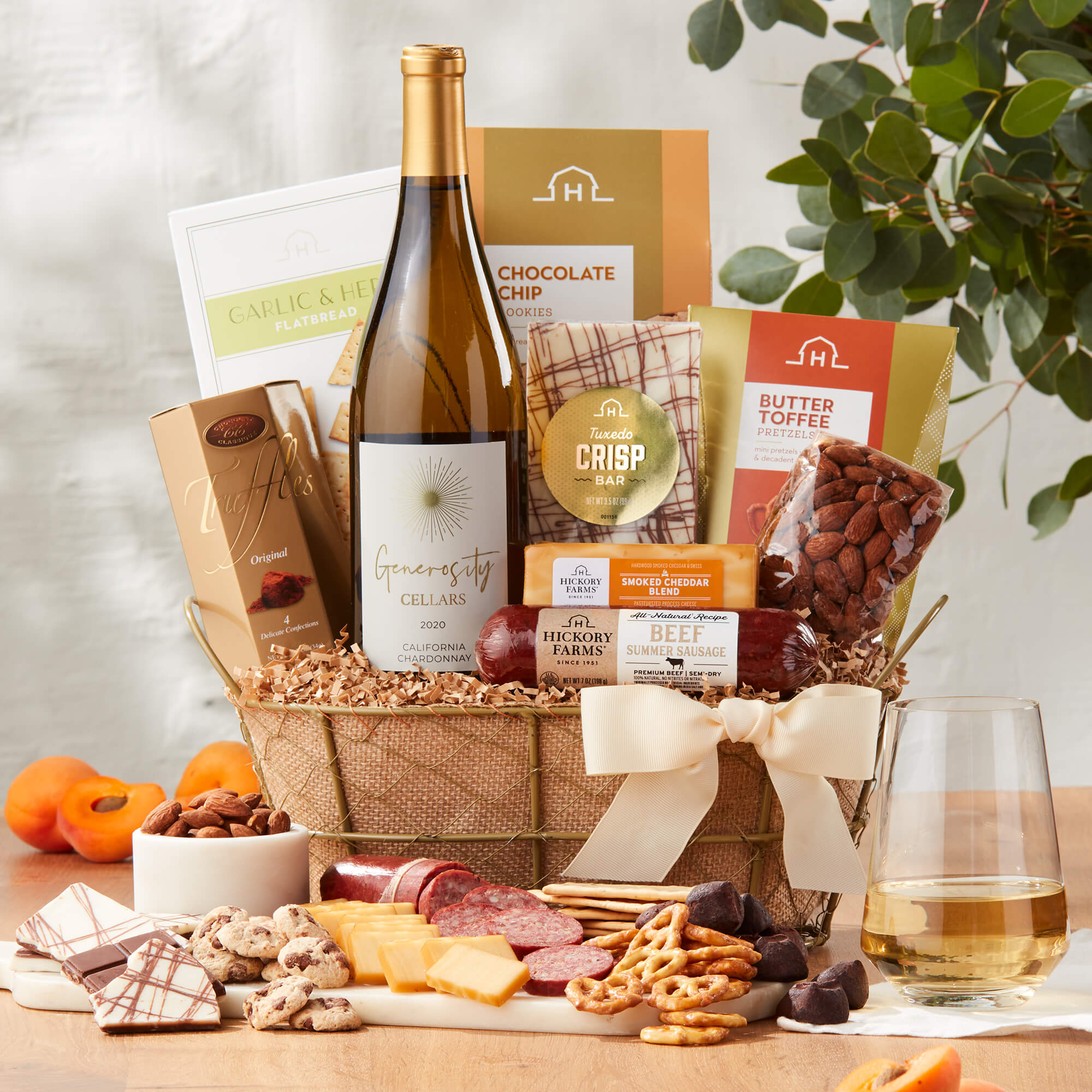 California Gourmet Wine Gift Basket | Hickory Farms
