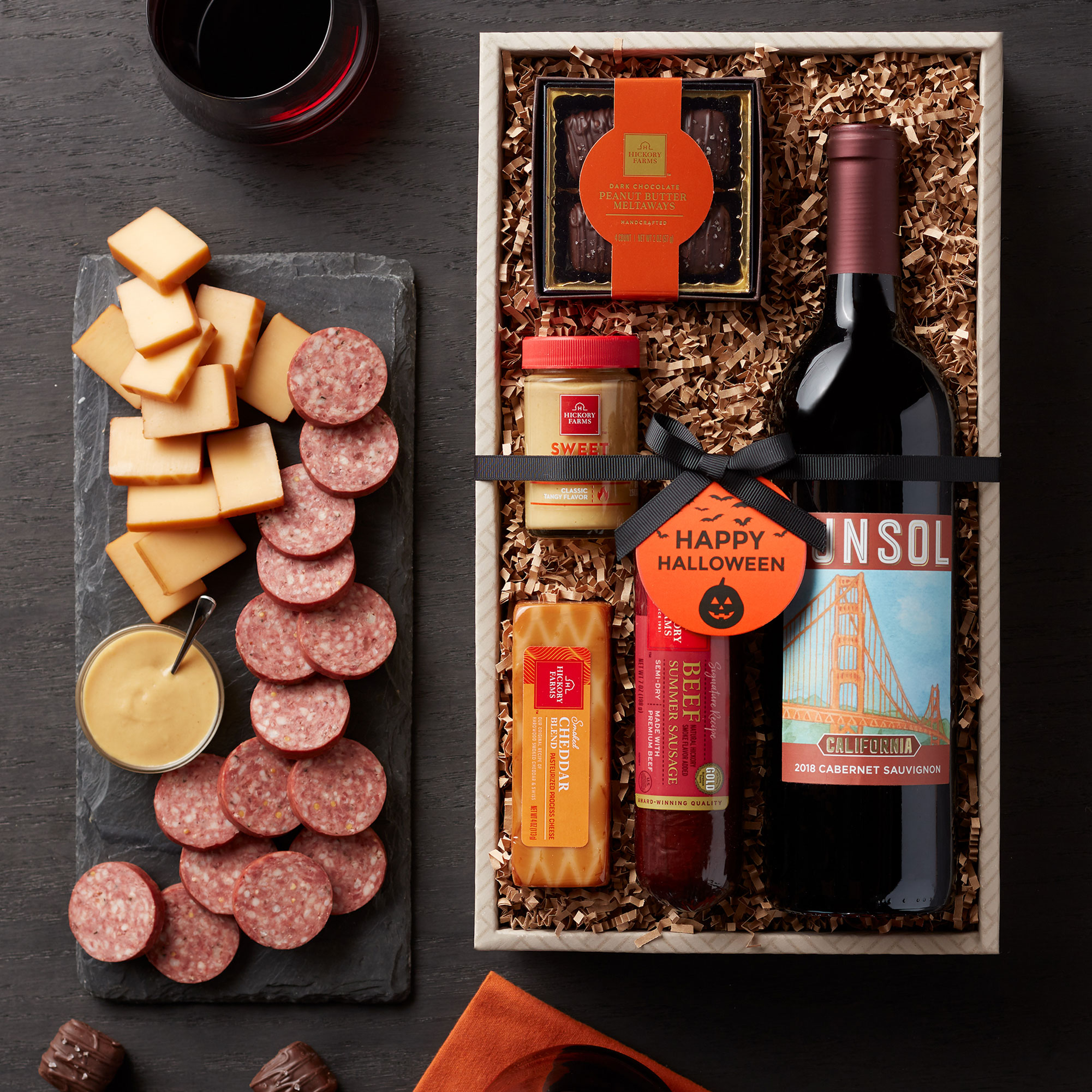 Happy Halloween Wine & Snack Collection