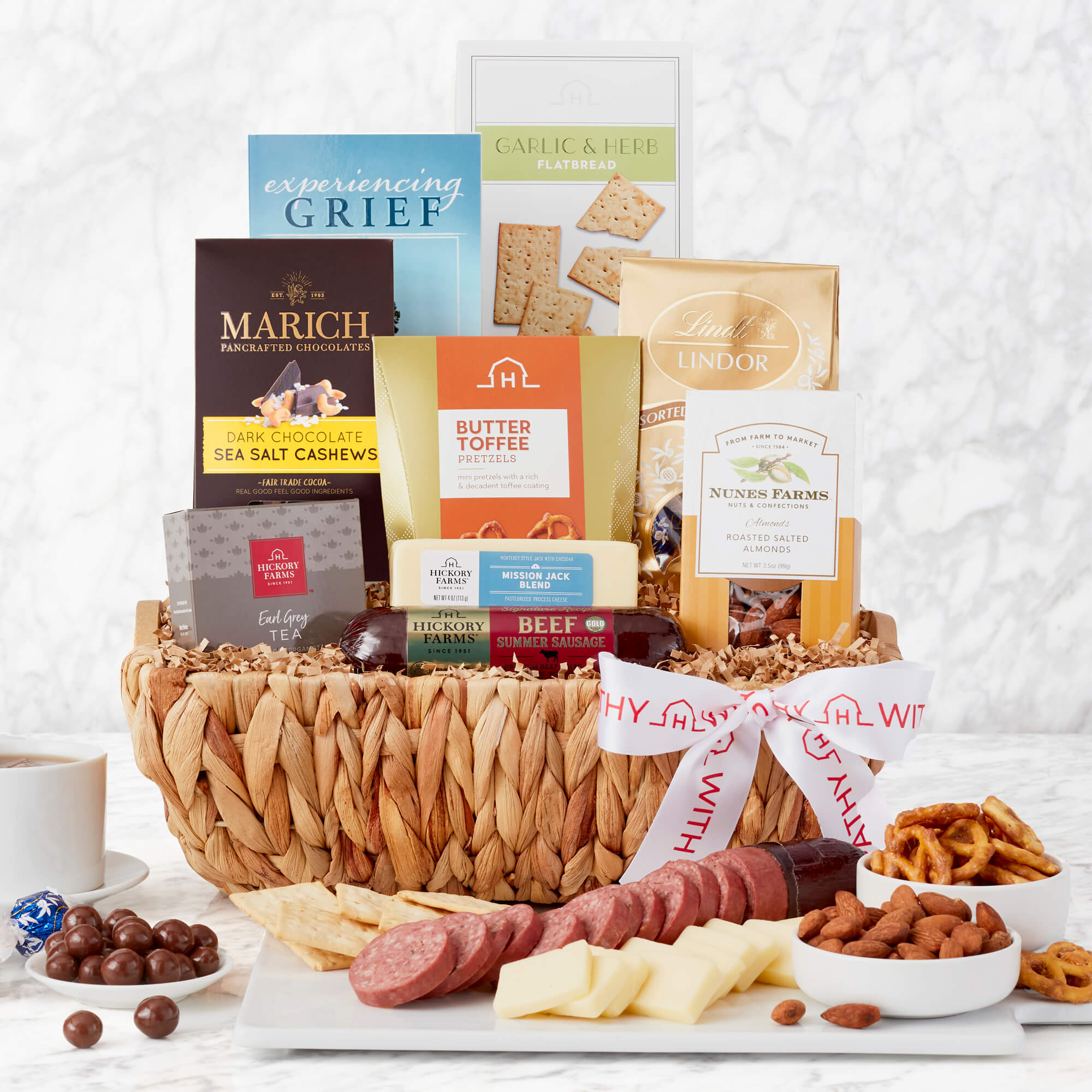 Caring Condolences Gift Basket | Hickory Farms