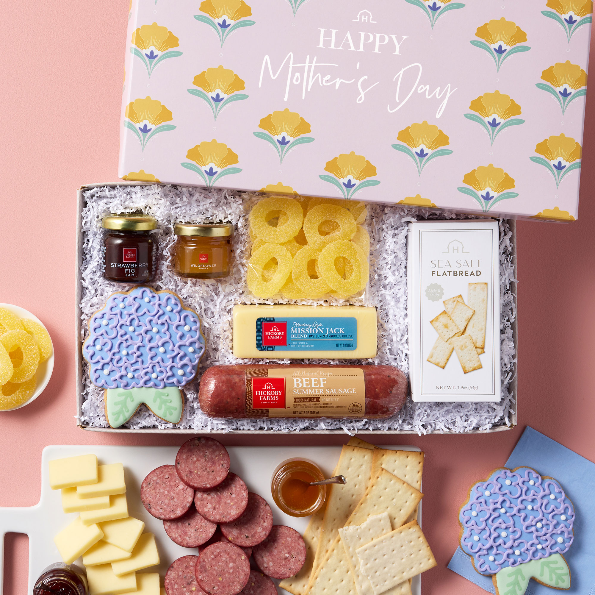 Happy Mother's Day Gift Box - 49.99 USD | Hickory Farms