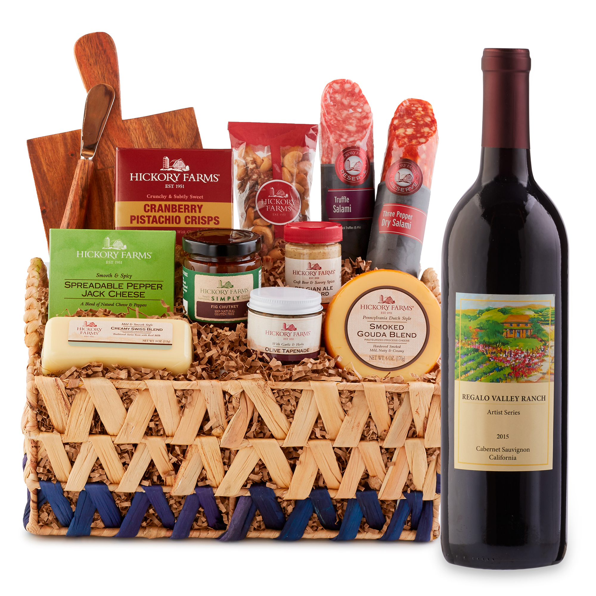 Hickory Farms Charcuterie & Wine Gift Set Hickory Farms