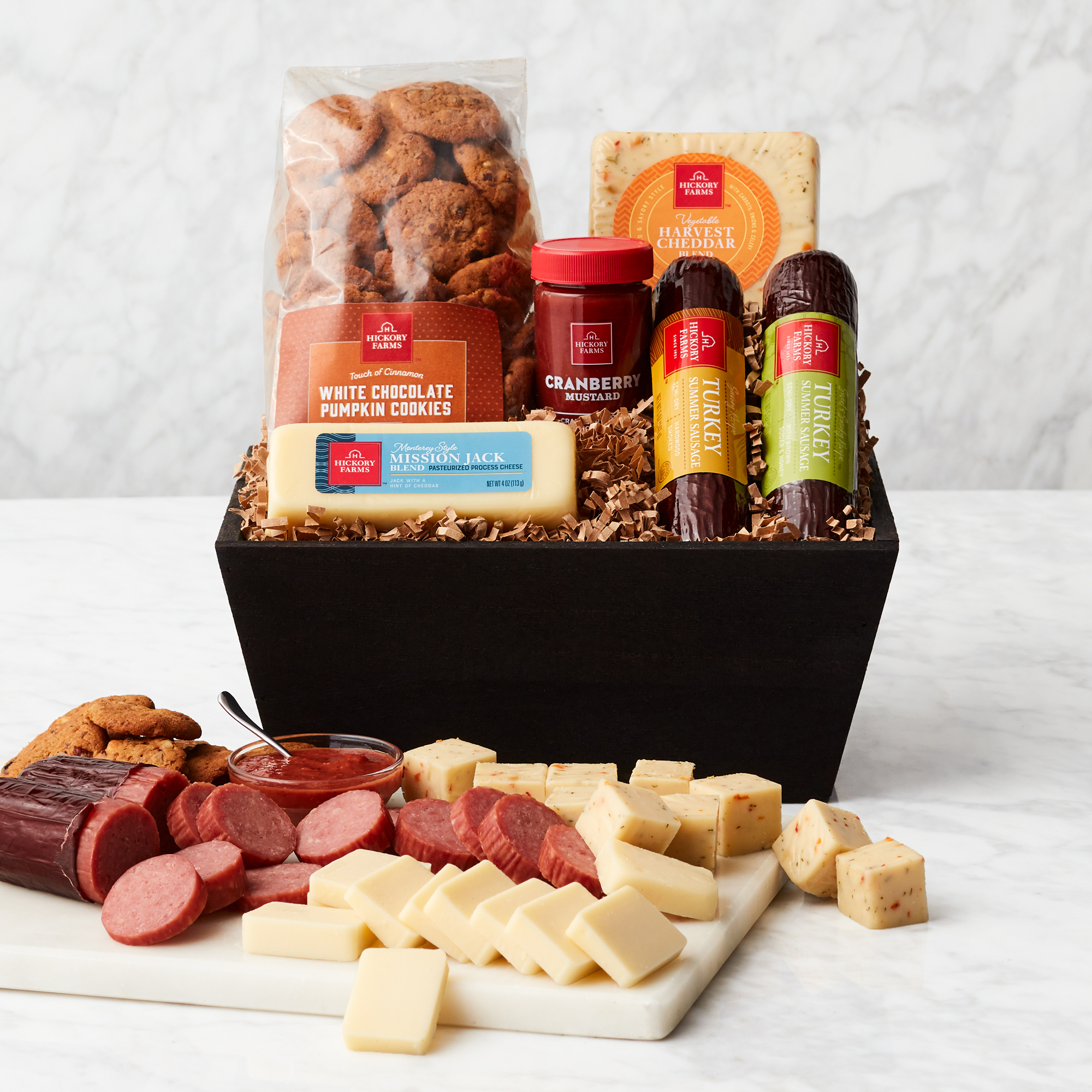 Harvest Flavors Gift Basket Hickory Farms