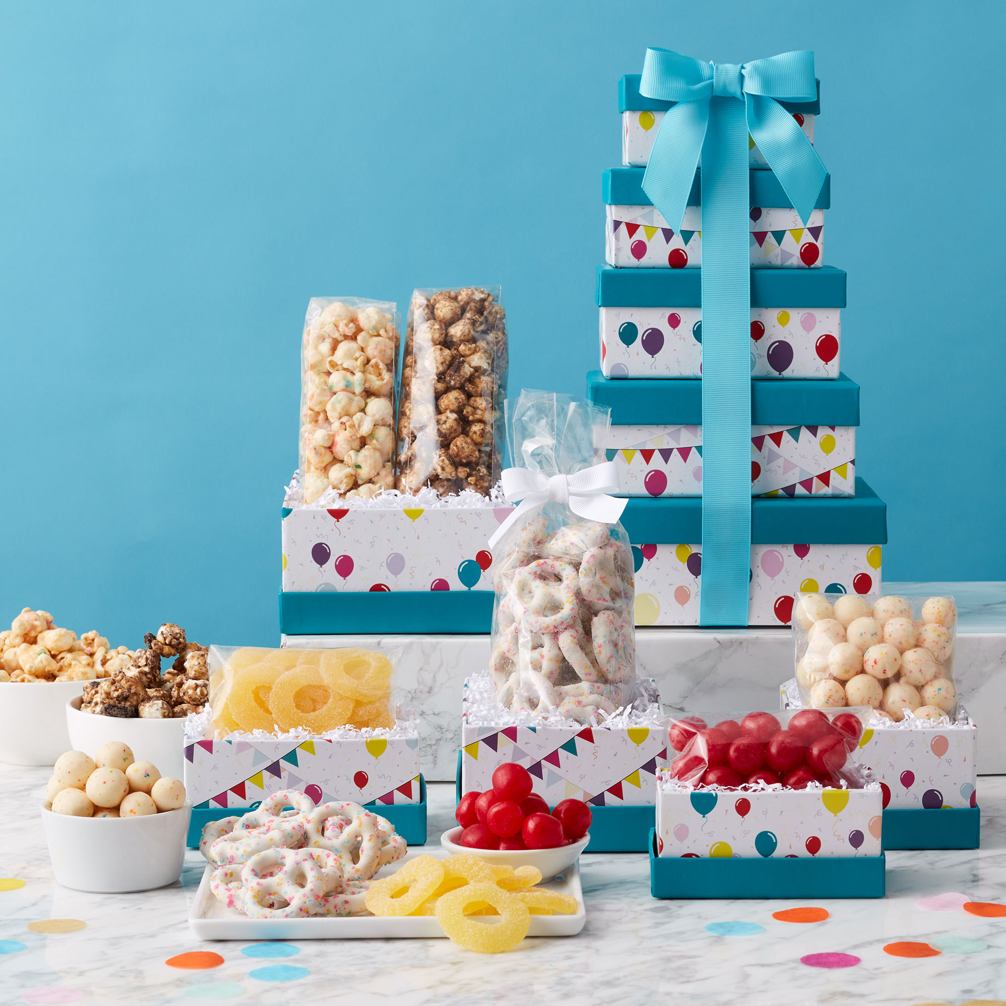 Happy Birthday Gift Tower