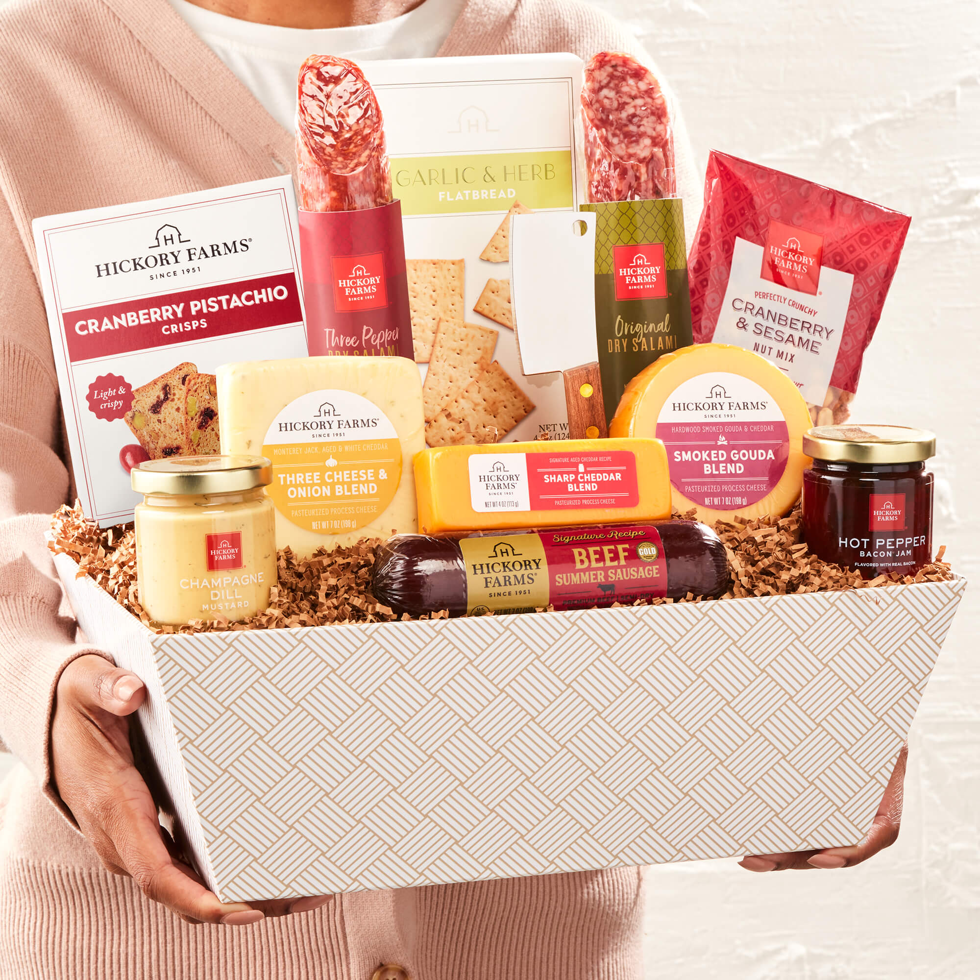 Deluxe Charcuterie Gift Basket | Hickory Farms