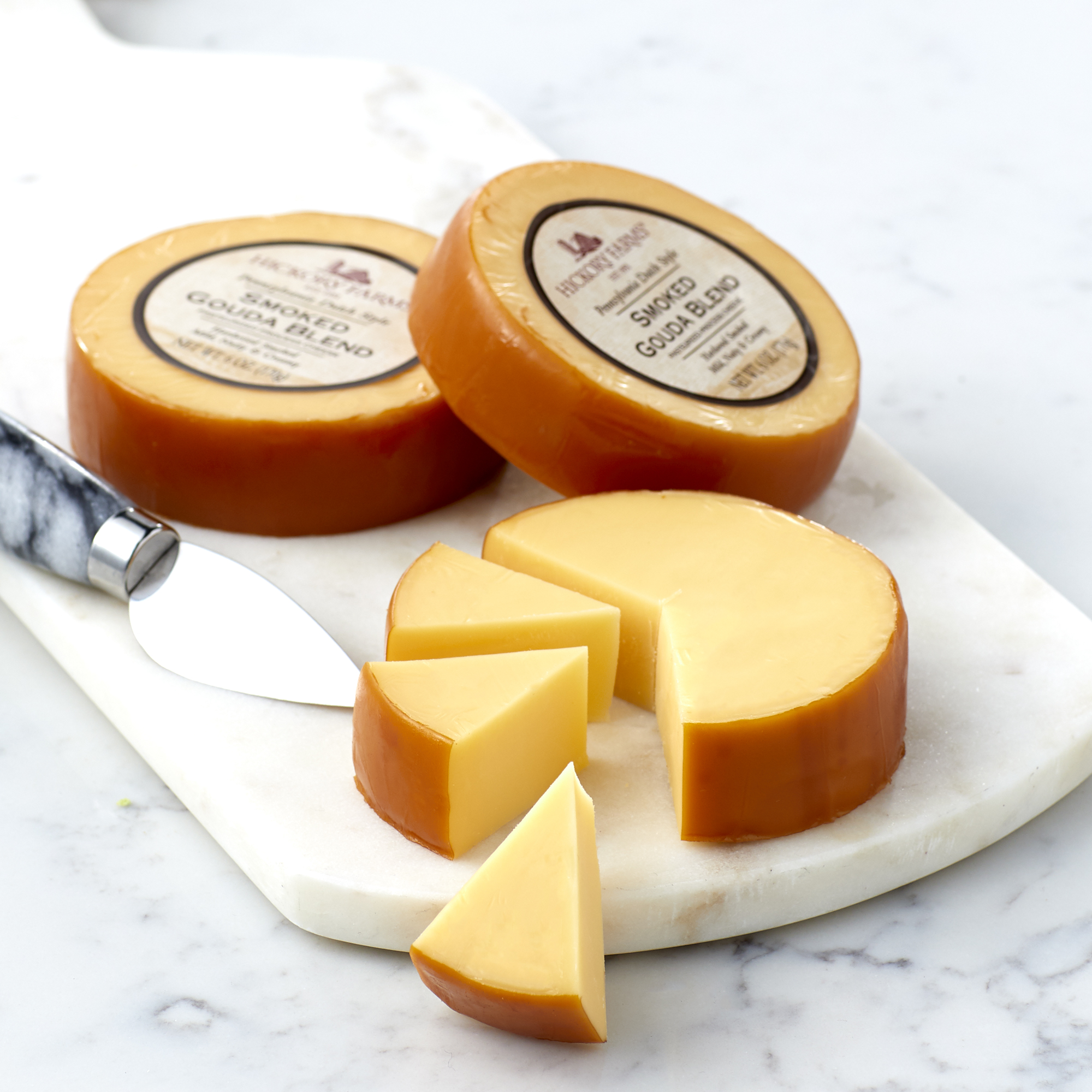 (3) 6 oz. Smoked Gouda Cheese